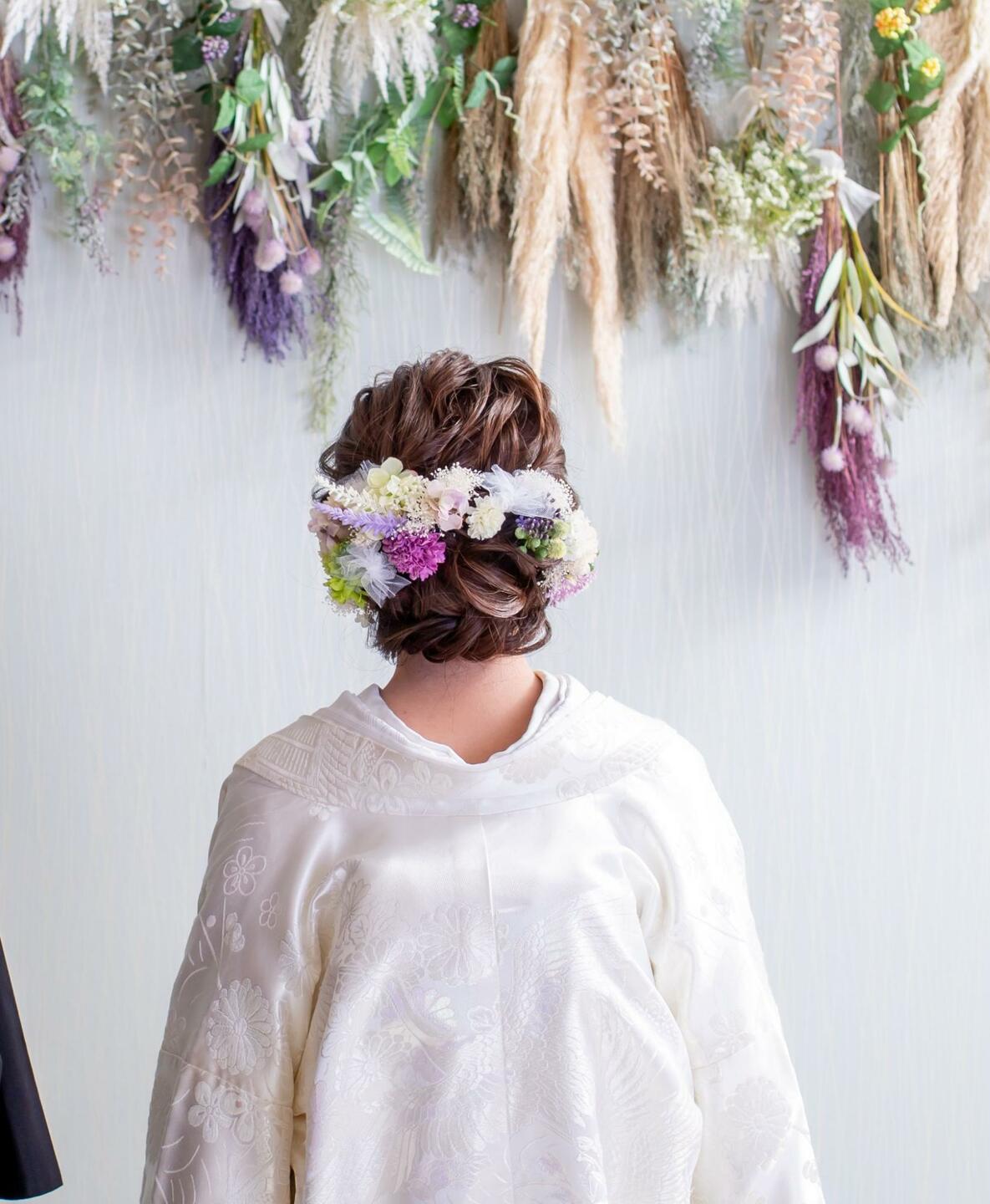 和装花嫁さん必見 和装を着るときの髪型を徹底解説 和装で挙げる結婚式 前撮り撮影の華雅苑
