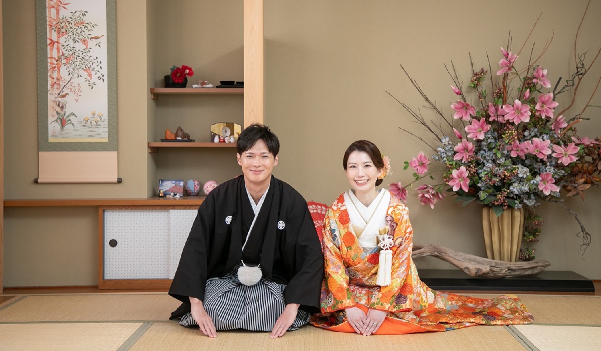 横浜店｜和装で挙げる結婚式 前撮り撮影の華雅苑