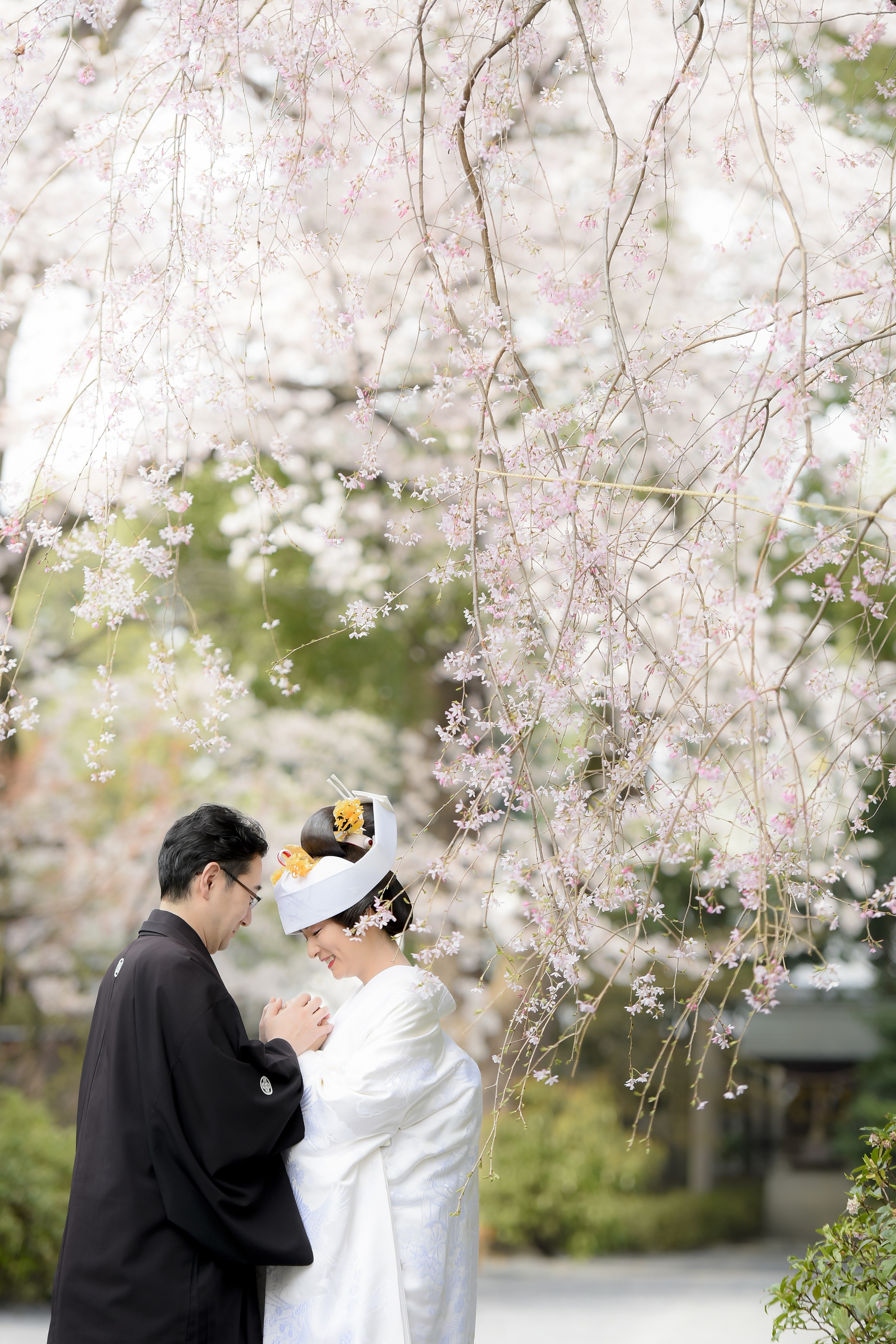 和装前撮り フォトウェディングに 春のおすすめロケーション10選 和装で挙げる結婚式 前撮り撮影の華雅苑